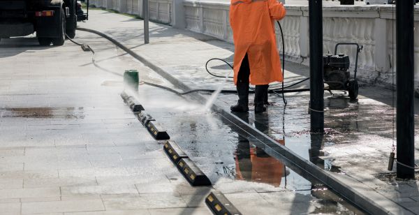 Parking Lot Pressure Washing in Chula Vista